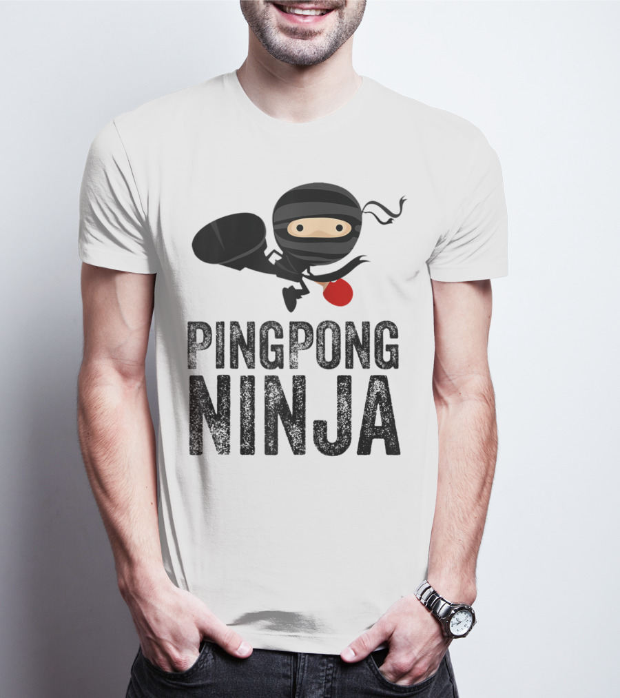 PING PONG NINJA TABLE TENNIS T-Shirt
