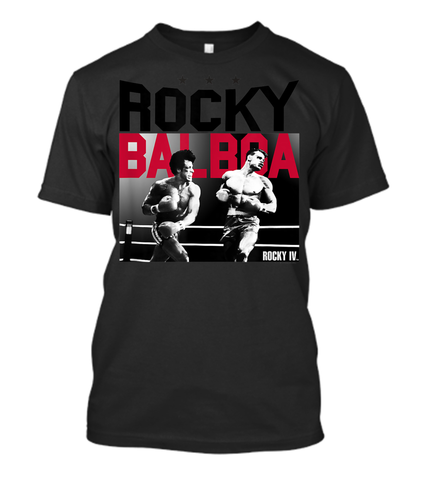 Rocky Balboa Rocky IV Classic Look Boxing Match 30181 T-Shirt