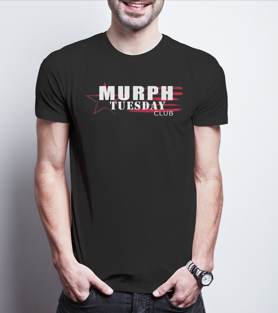 Murph Tuesday Club Star Red Stripes T-Shirt