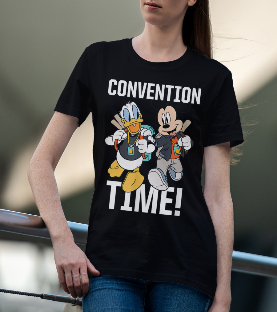 Convention Time Disney D23 Expo Mickey And Donald T-Shirt