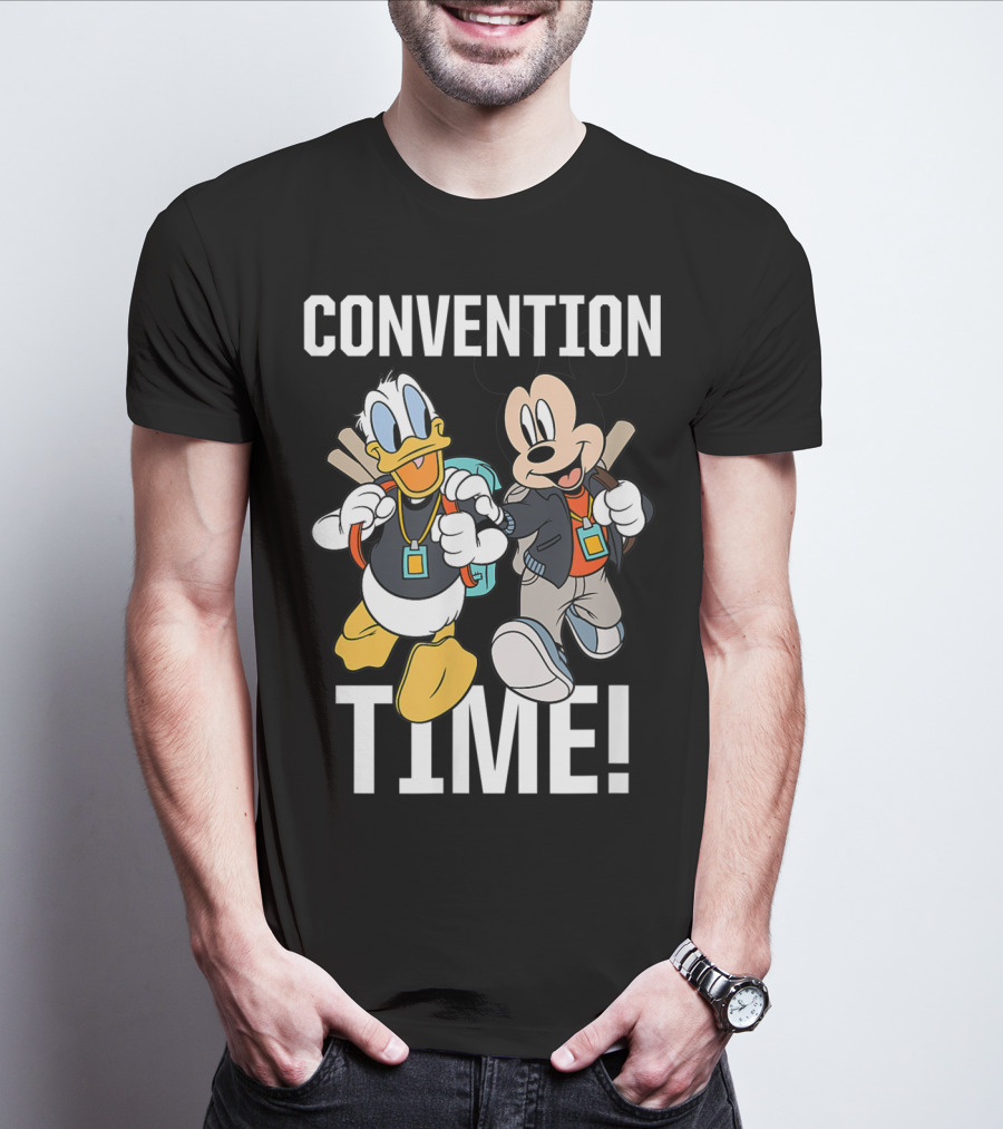Convention Time Disney D23 Expo Mickey And Donald T-Shirt