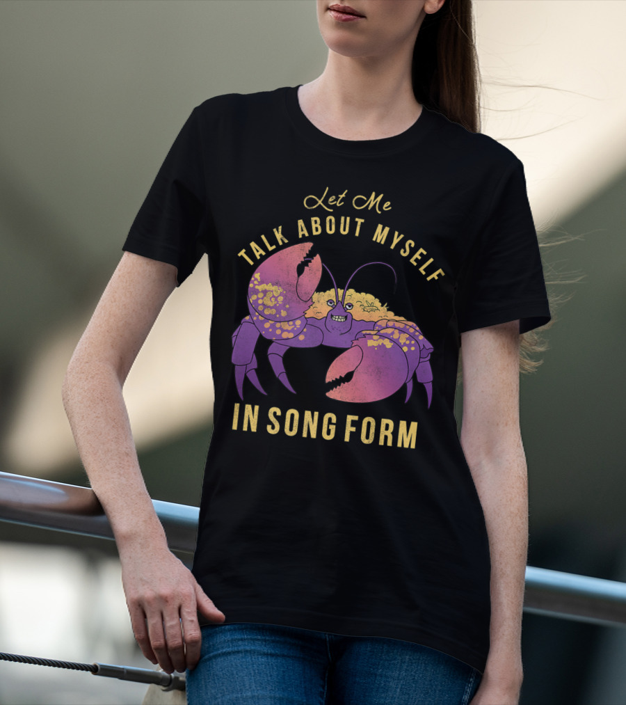 Disney Moana Let Me Talk About Myself In Song Form Tamatoa T-Shirt