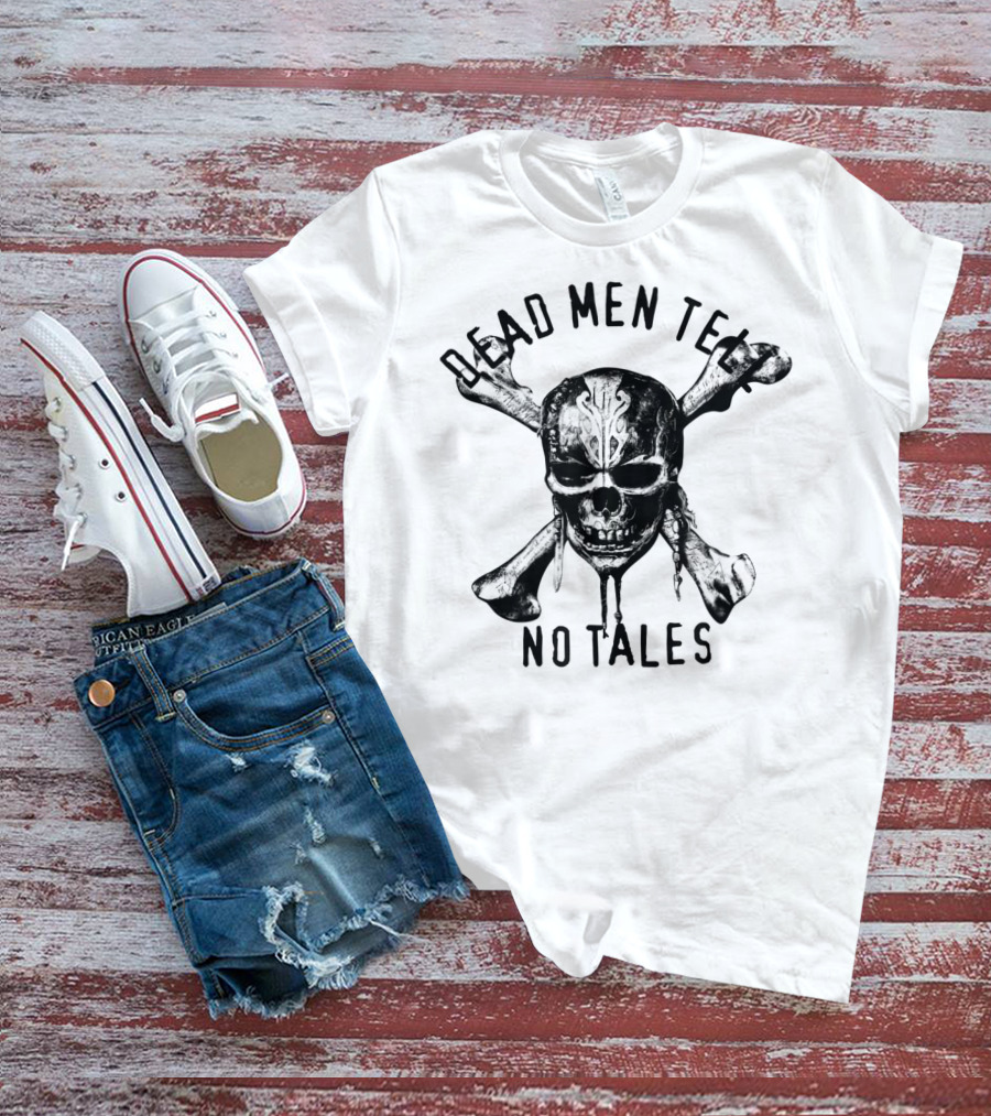 Disney Pirates Dead Men Tell No Tales Skull T-Shirt