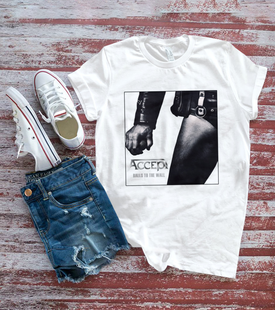 ACCEPT Balls To The Wall Classic Rock Album Cover Image T-Shirt