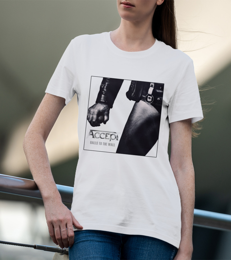 ACCEPT Balls To The Wall Classic Rock Album Cover Image T-Shirt