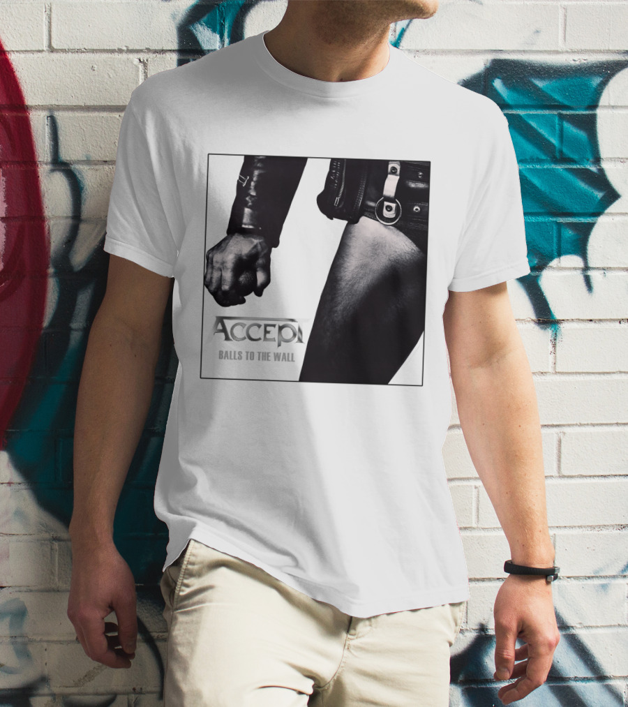 ACCEPT Balls To The Wall Classic Rock Album Cover Image T-Shirt