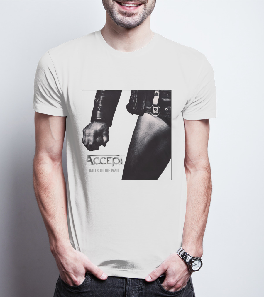 ACCEPT Balls To The Wall Classic Rock Album Cover Image T-Shirt