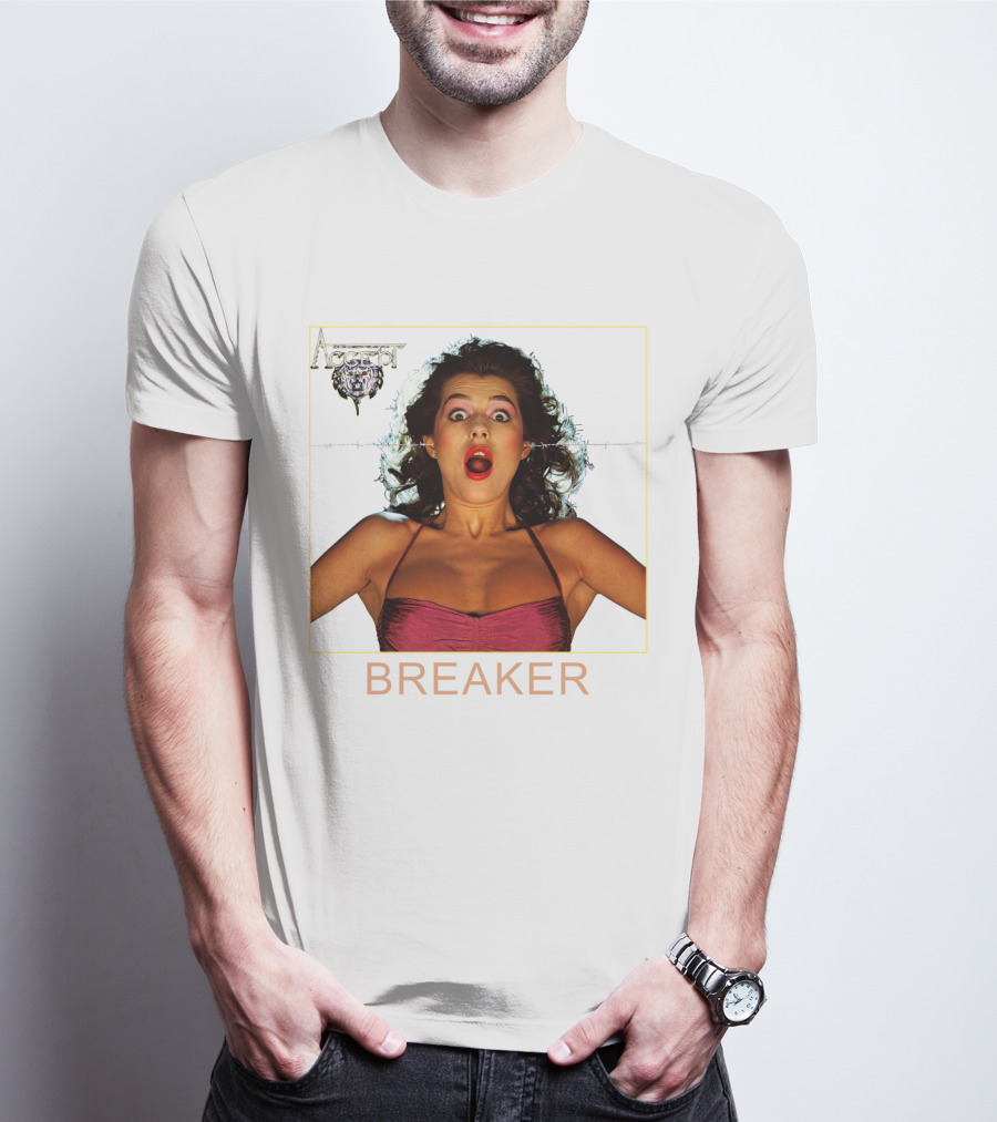 Accept Breaker Album Cover T-Shirt