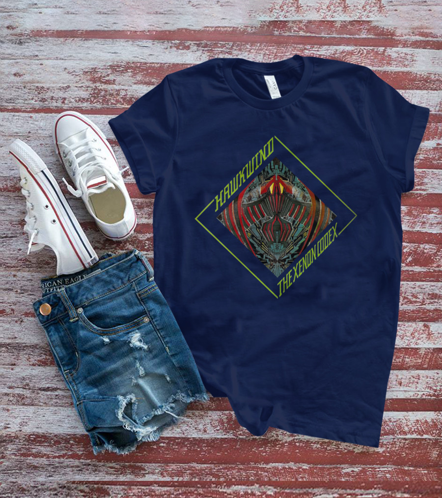 HAWKWIND The Xenon Codex Album Cover T-Shirt