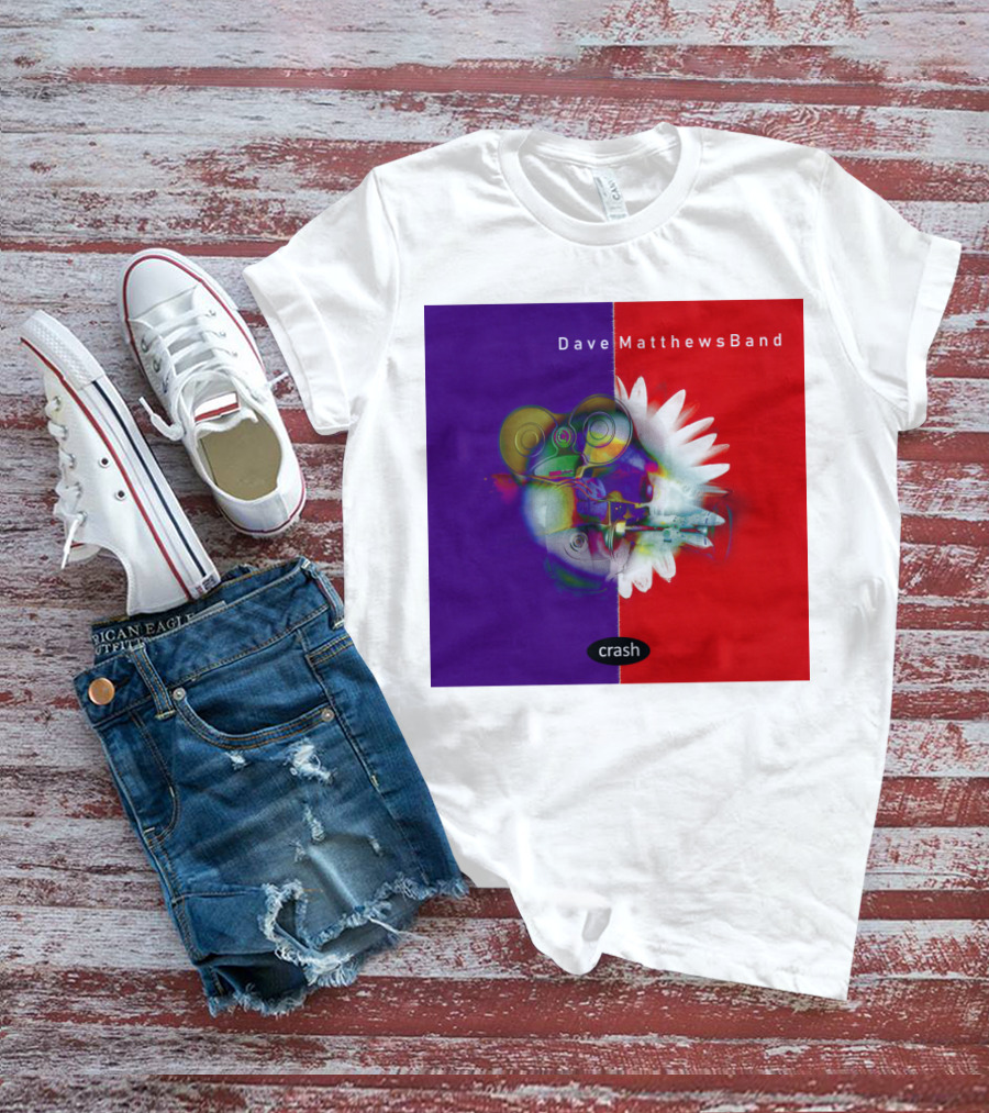 Dave Matthews Band Crash Album Cover T-Shirt
