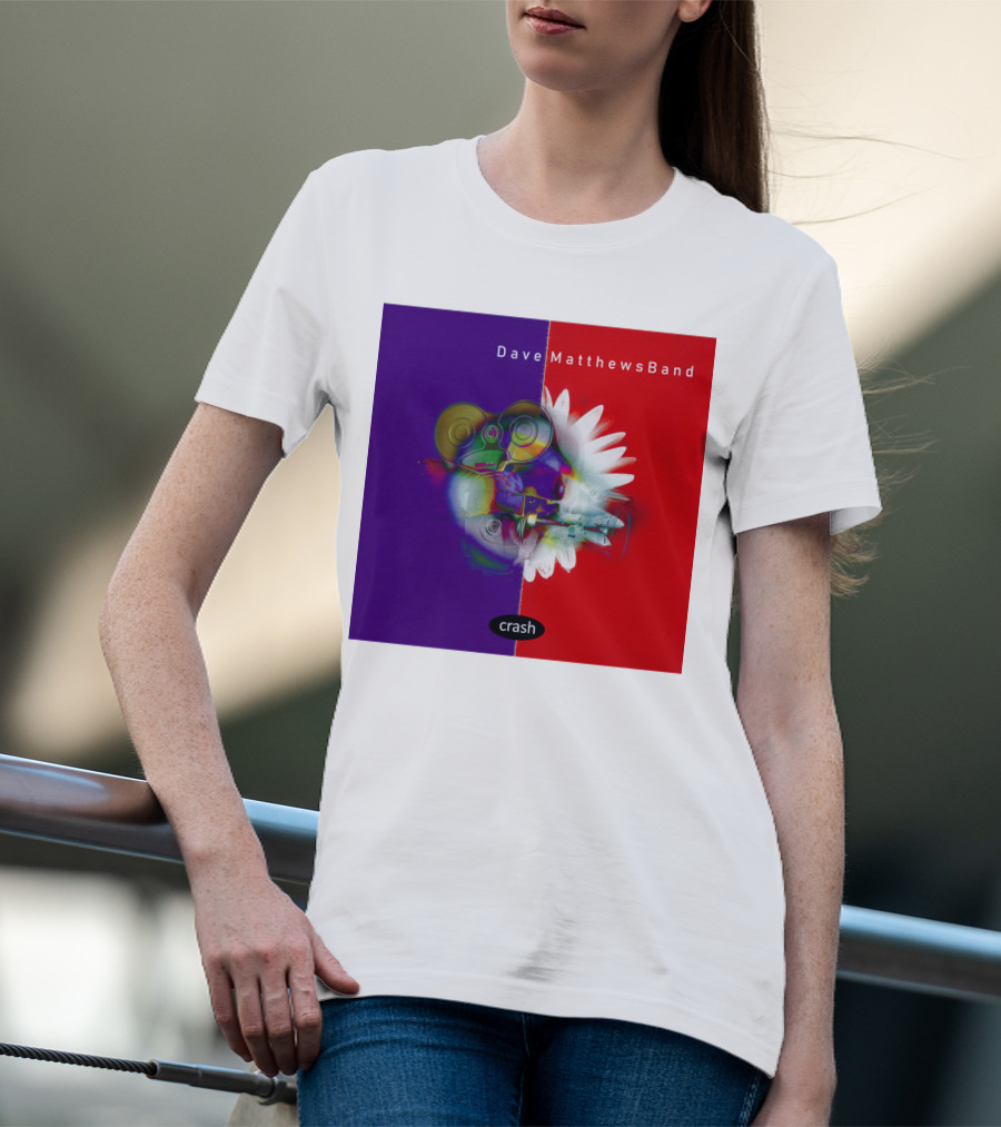Dave Matthews Band Crash Album Cover T-Shirt