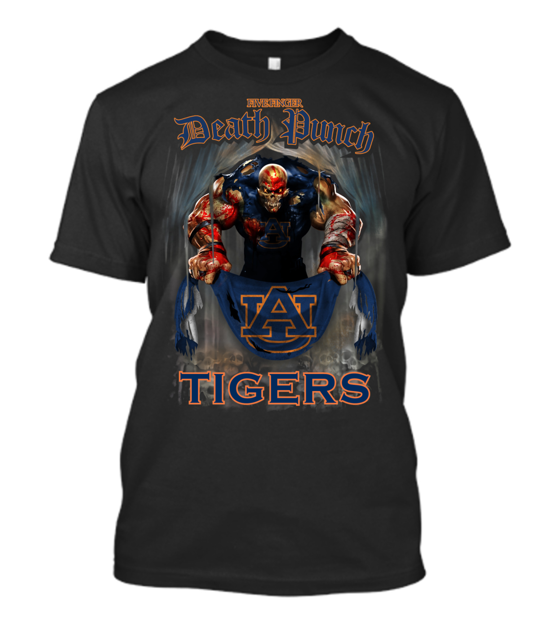 Five Finger Death Punch Auburn Tigers T-Shirt