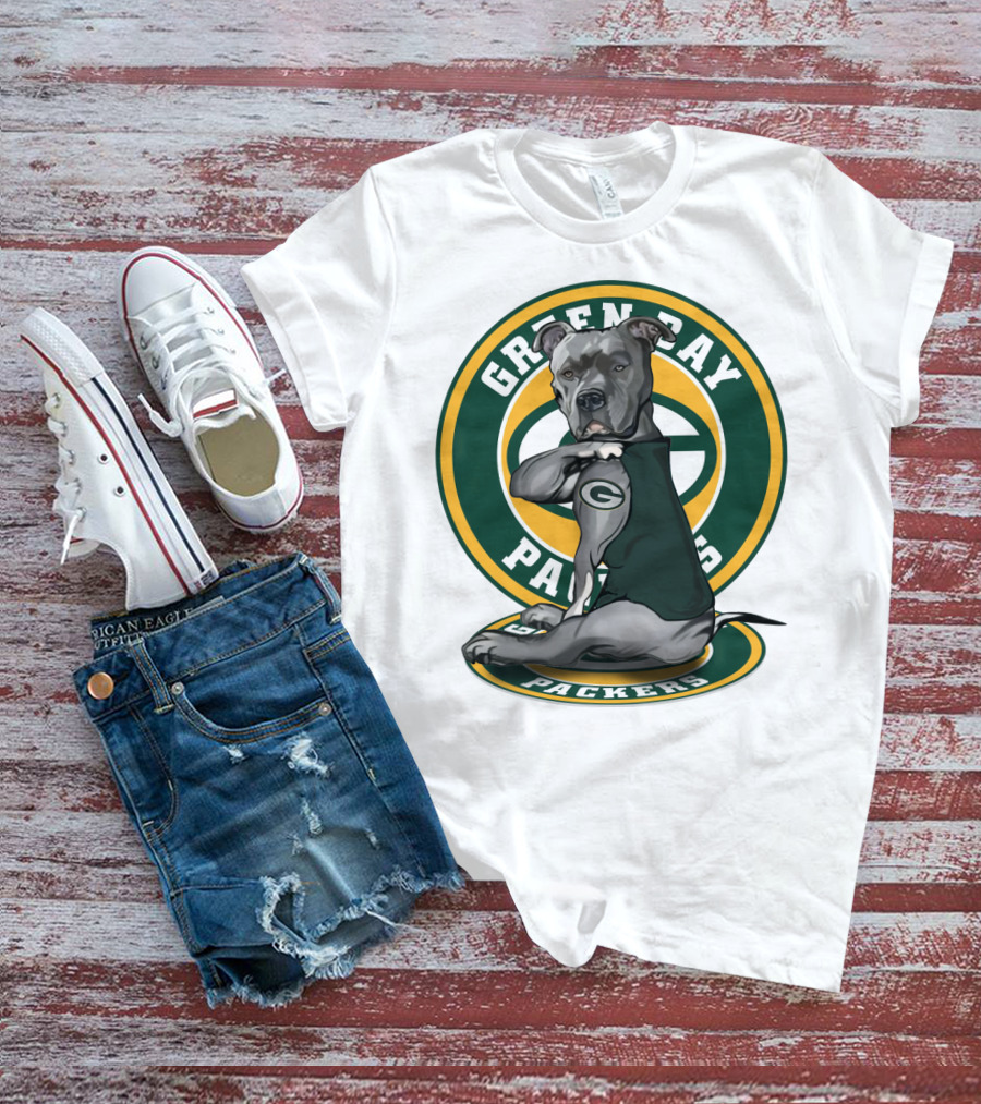 Green Bay Packers Pitbull T-Shirt