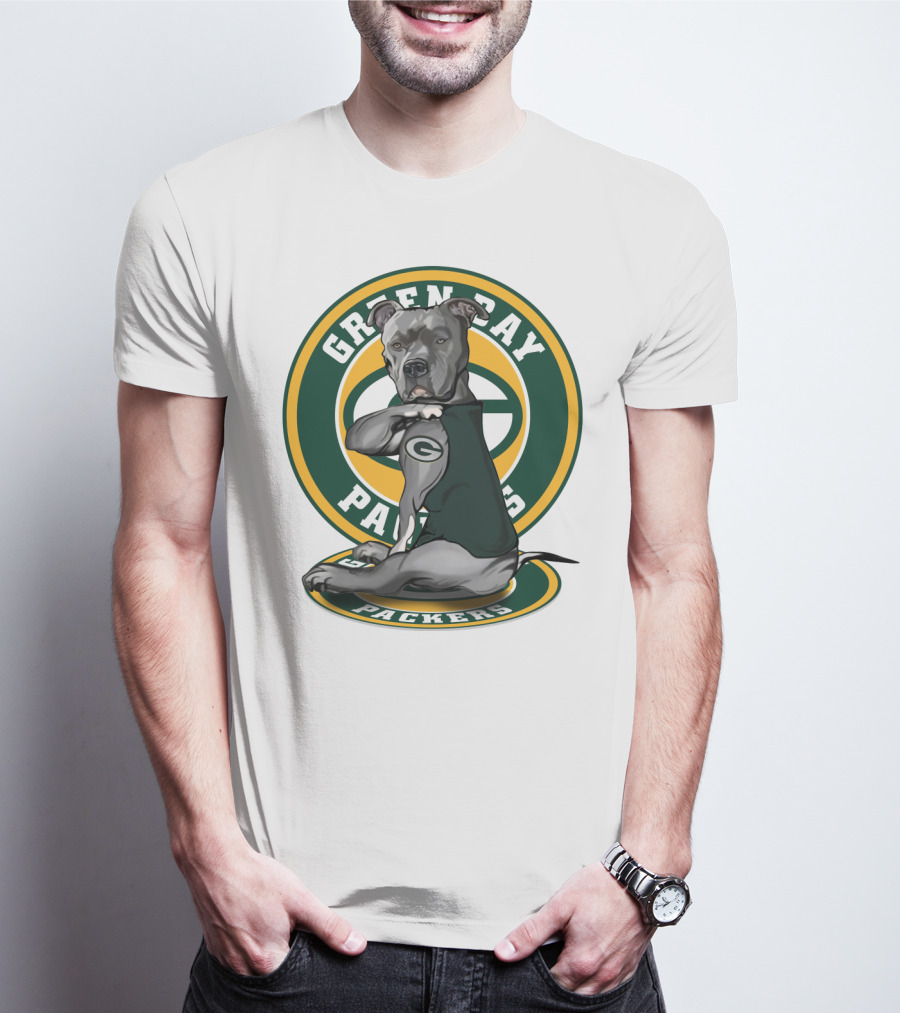 Green Bay Packers Pitbull T-Shirt