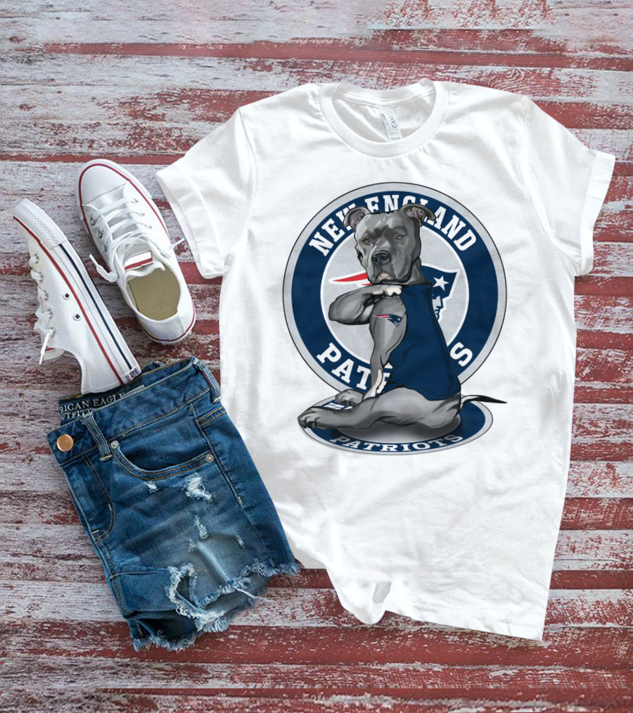 New England Patriots Pitbull T-Shirt