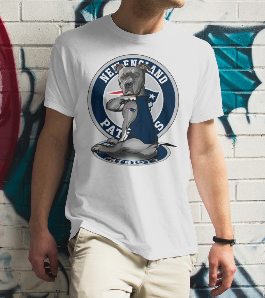 New England Patriots Pitbull T-Shirt