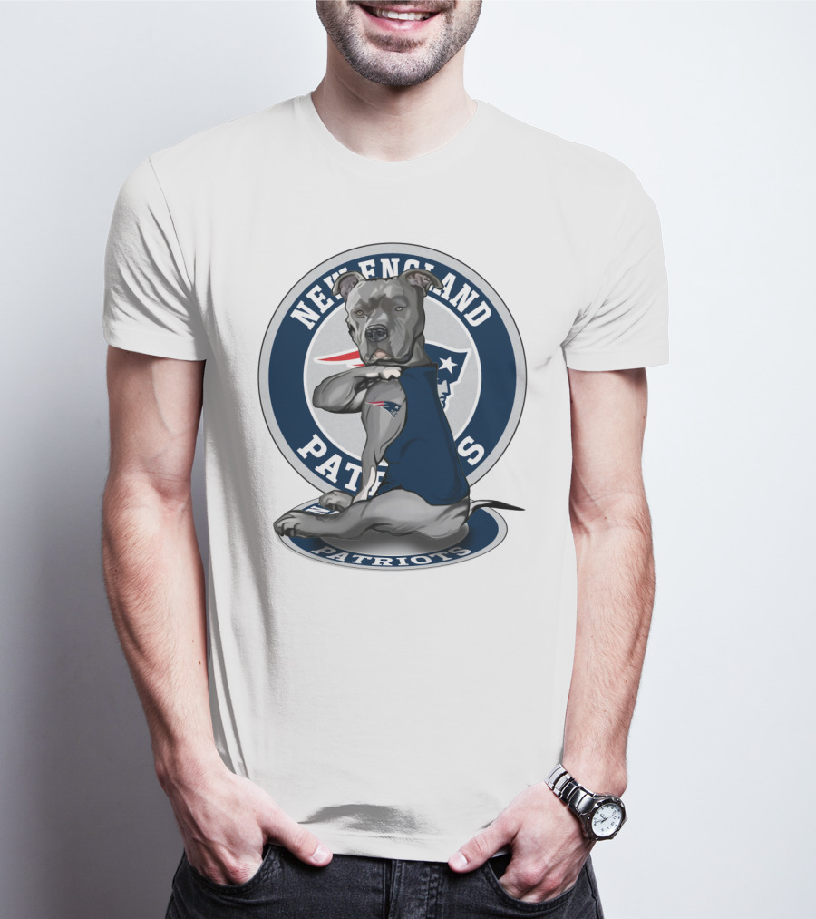 New England Patriots Pitbull T-Shirt