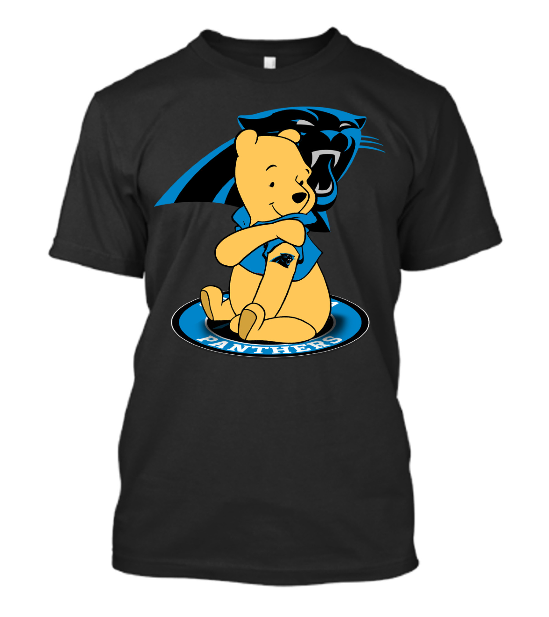 Panthers Pooh Carolina Football Collaboration T-Shirt