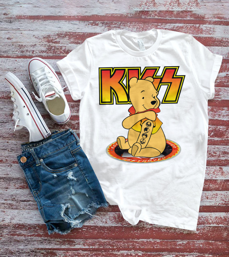 KISS Pooh Beethoven Band T-Shirt