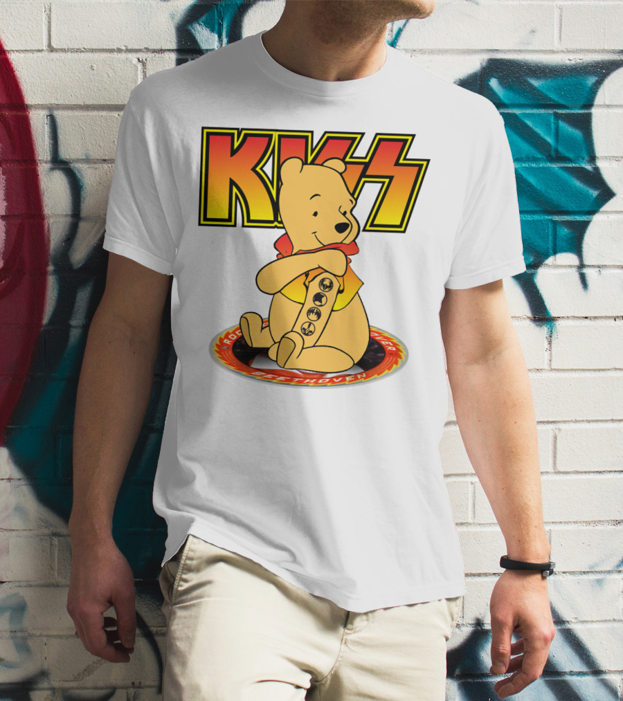 KISS Pooh Beethoven Band T-Shirt