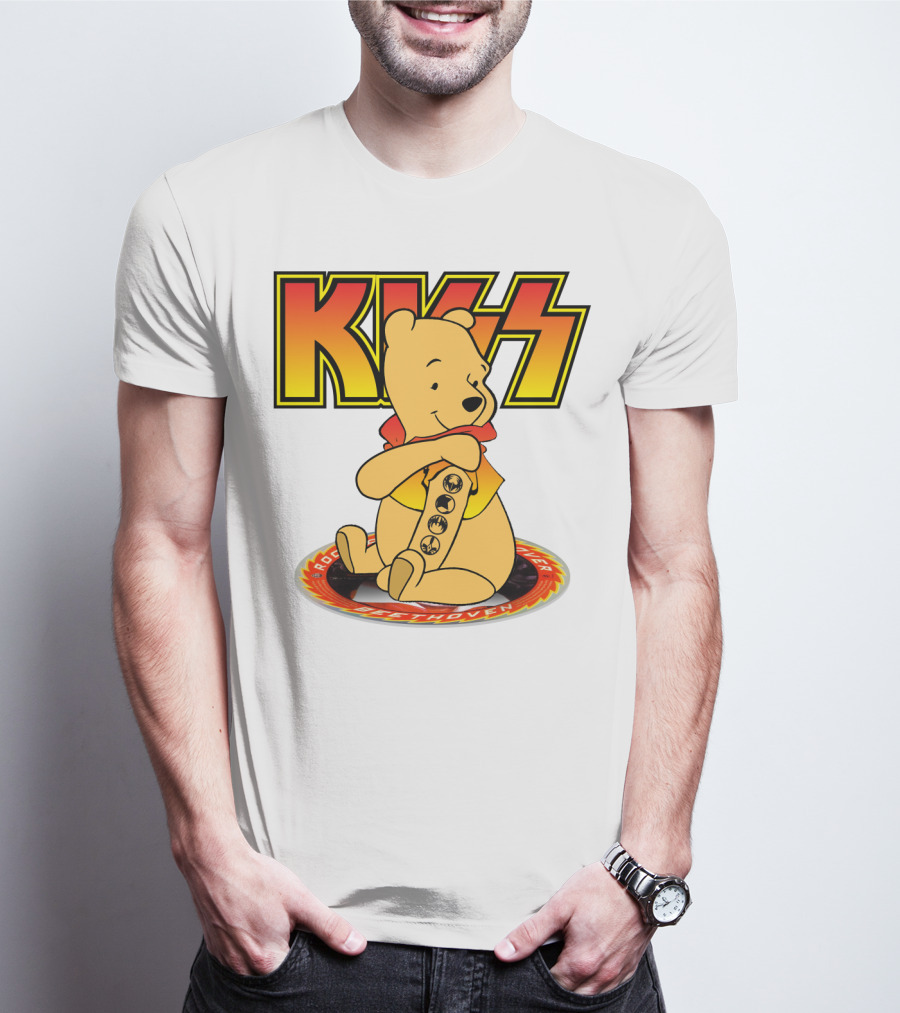 KISS Pooh Beethoven Band T-Shirt