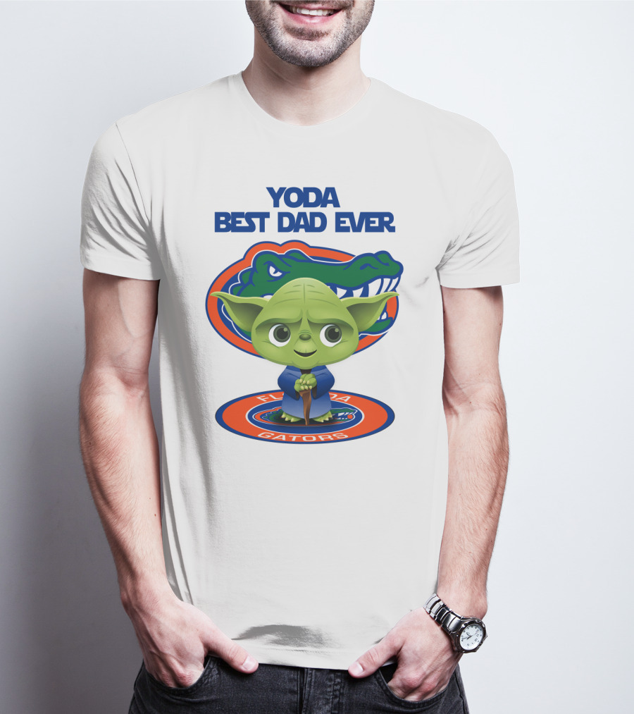 Yoda Best Dad Ever Florida Gators T-Shirt