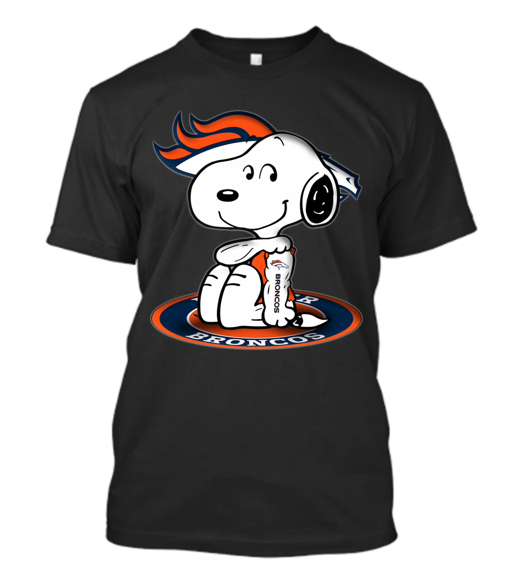 Snoopy Denver Broncos Fan T-Shirt