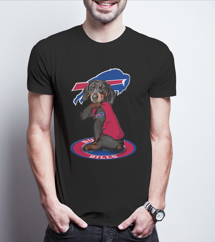 Buffalo Bills Logo Dog T-Shirt