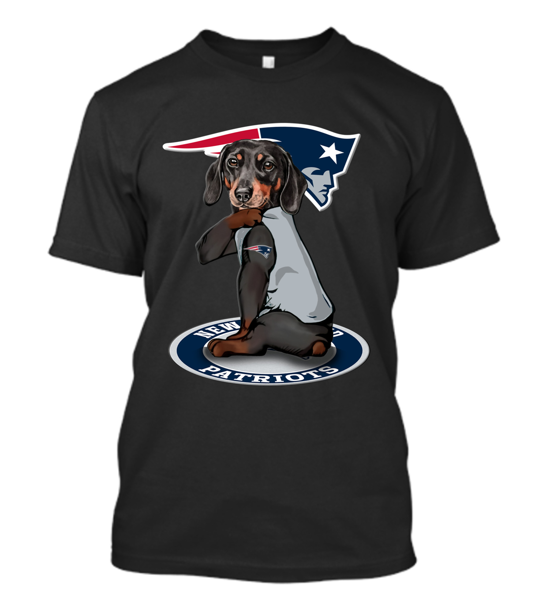 New England Patriots Dog T-Shirt