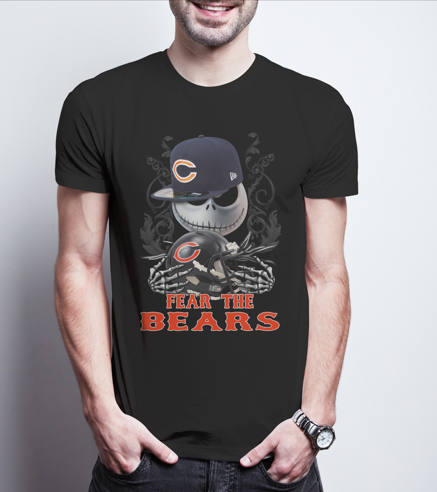 Fear The Bears Ds001-06 Chicago Bears T-Shirt