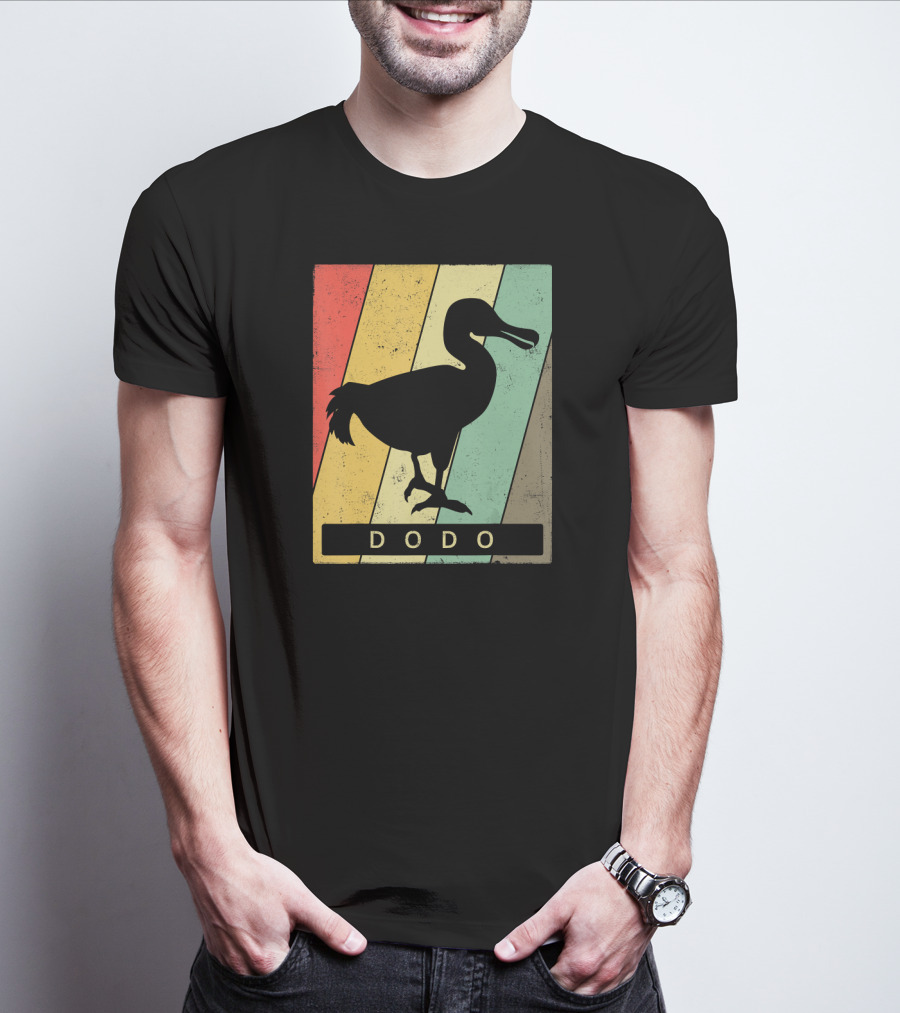 Dodo Bird Lover Vintage Dodo Retro Animal T-Shirt