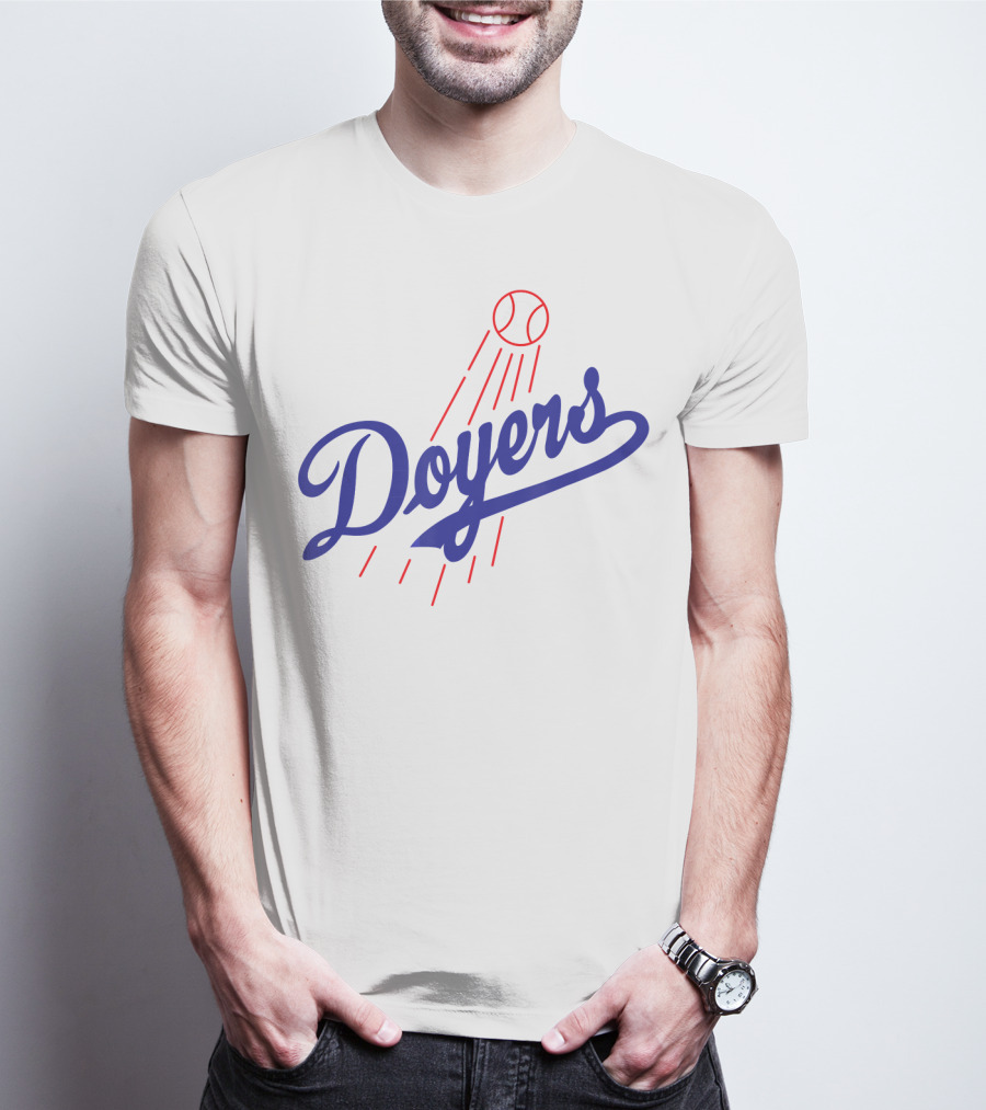 Doyers Baseball Regular Fit Script With Baseball T-Shirt