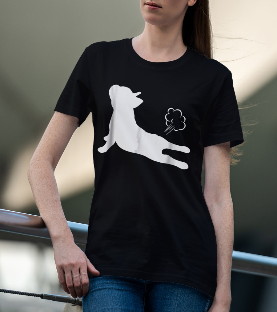 French Bulldog Yoga Exhale Pose Humor T-Shirt