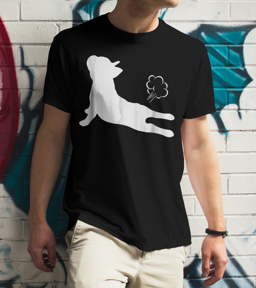 French Bulldog Yoga Exhale Pose Humor T-Shirt