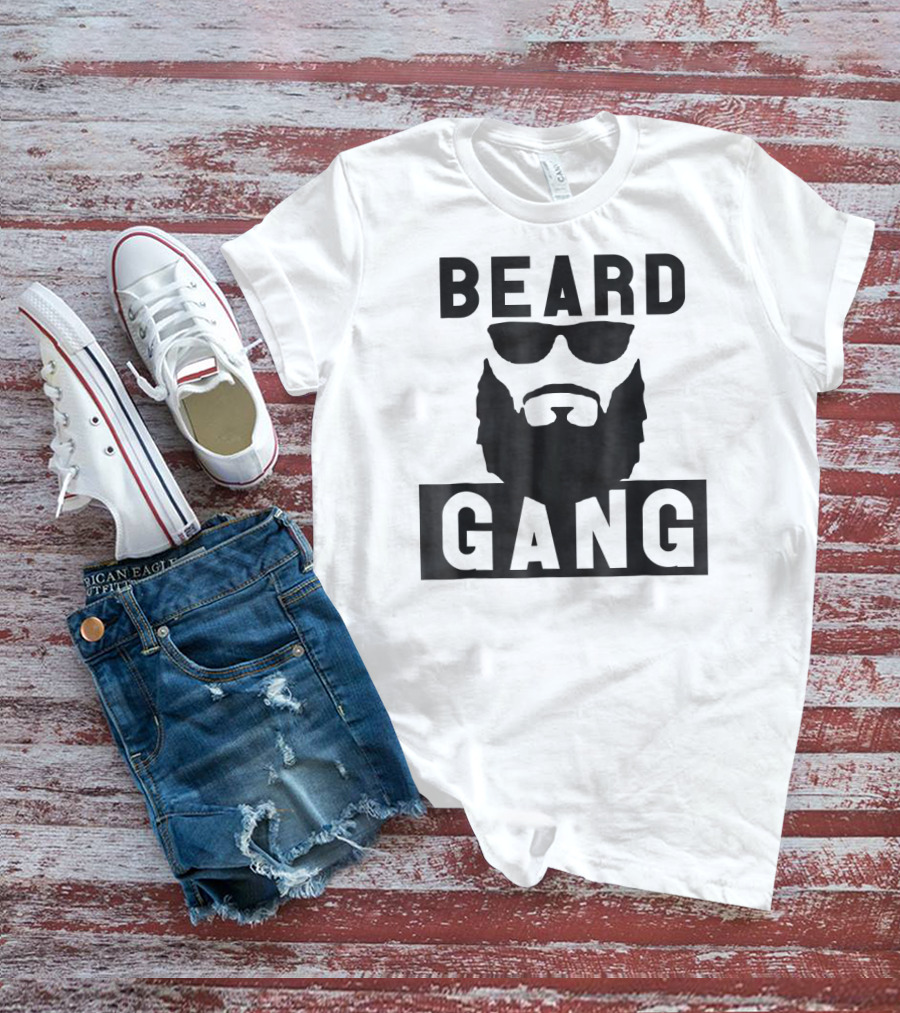 Beard Gang Funny Beard Gang T-Shirt