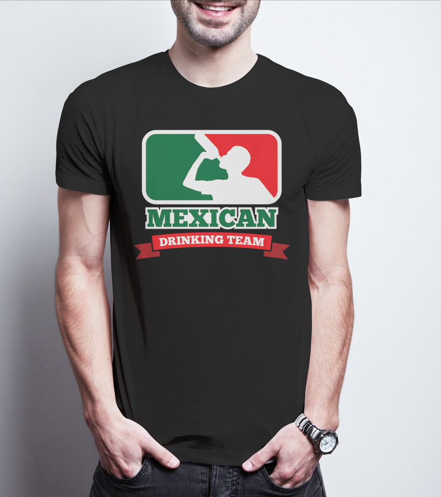 Mexican Drinking Team Funny Party T-Shirt