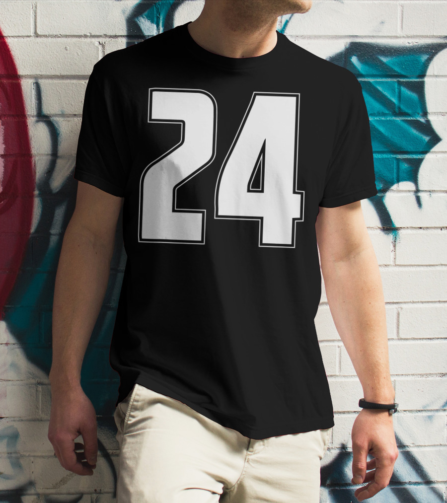 Halloween Group Costume Sport Jersey 24 T-Shirt