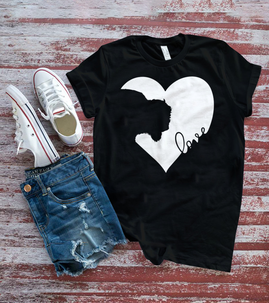 Bison Love Heart T-Shirt