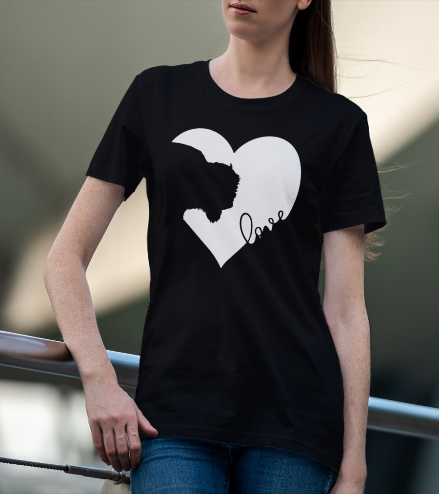 Bison Love Heart T-Shirt