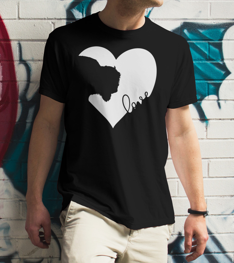 Bison Love Heart T-Shirt