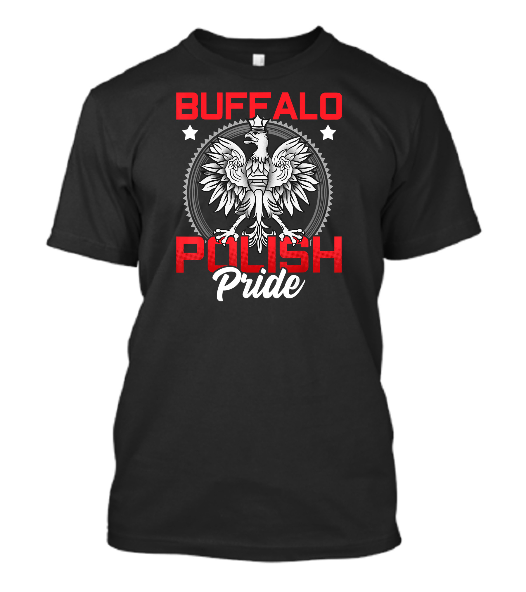 Buffalo Polish Pride Eagle Emblem Dyngus Day T-Shirt