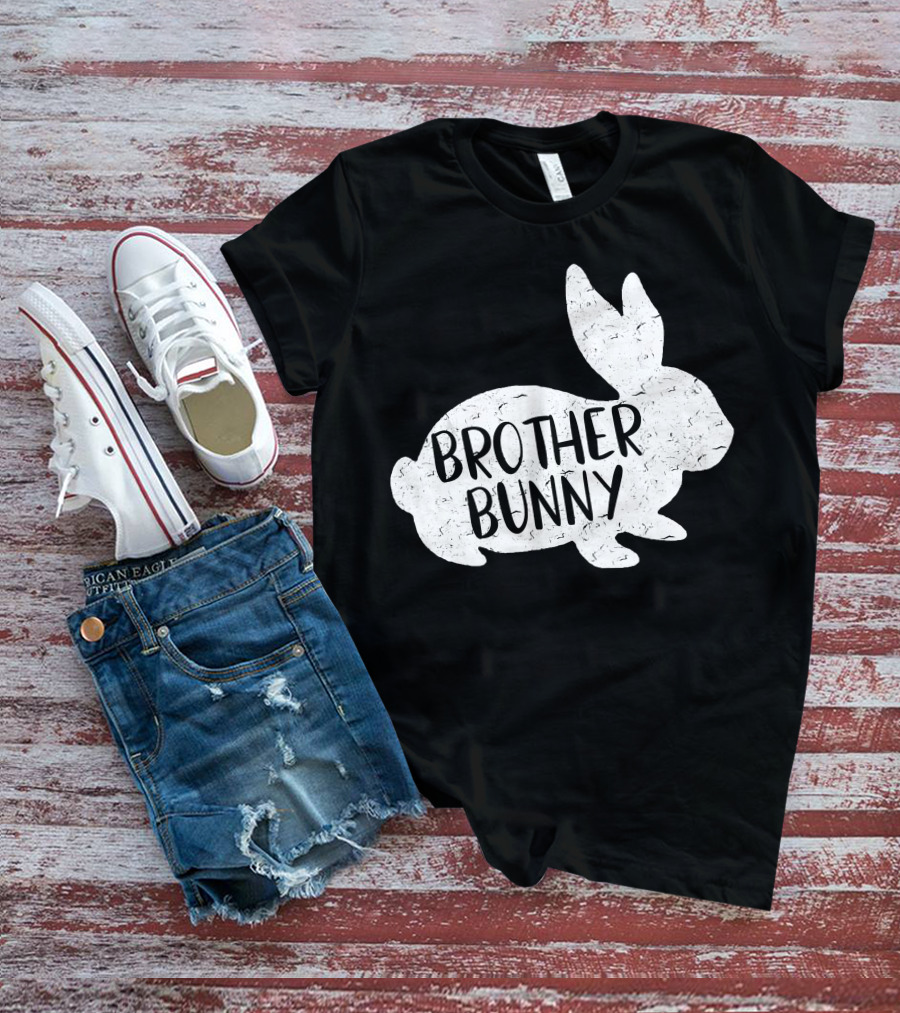 Brother Bunny Cute Matching Rabbit T-Shirt