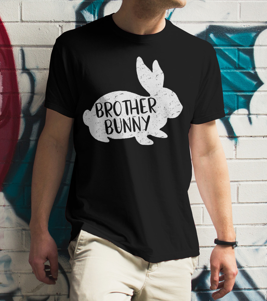 Brother Bunny Cute Matching Rabbit T-Shirt