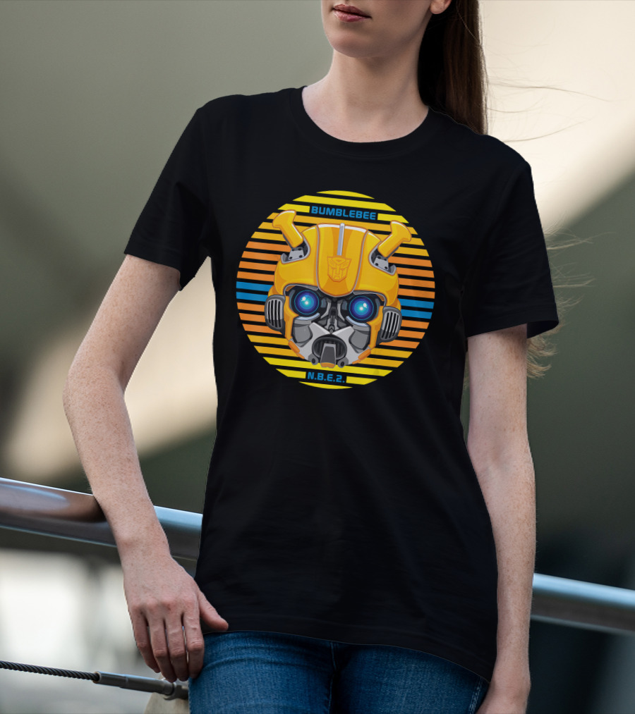 Bumblebee N.B.E.2 Transformers Movie Face T-Shirt
