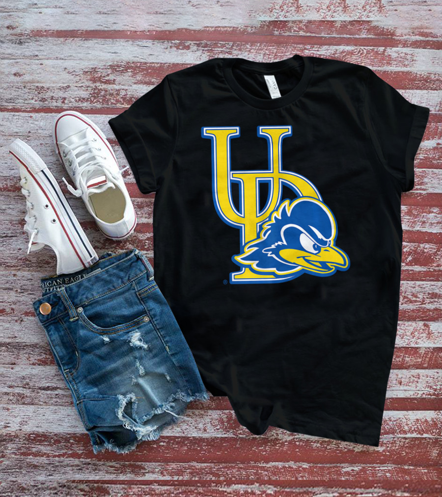 University Of Delaware Blue Hens Logo PPDEL11 T-Shirt