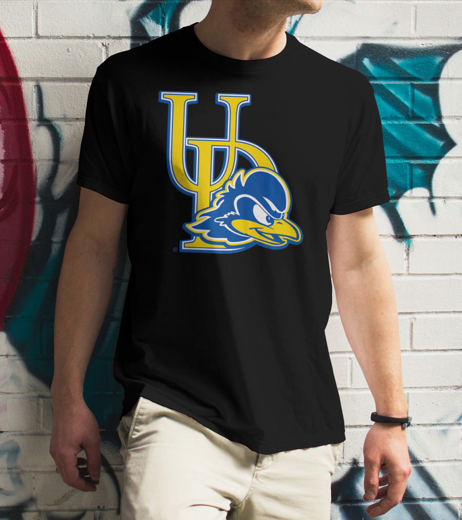 University Of Delaware Blue Hens Logo PPDEL11 T-Shirt
