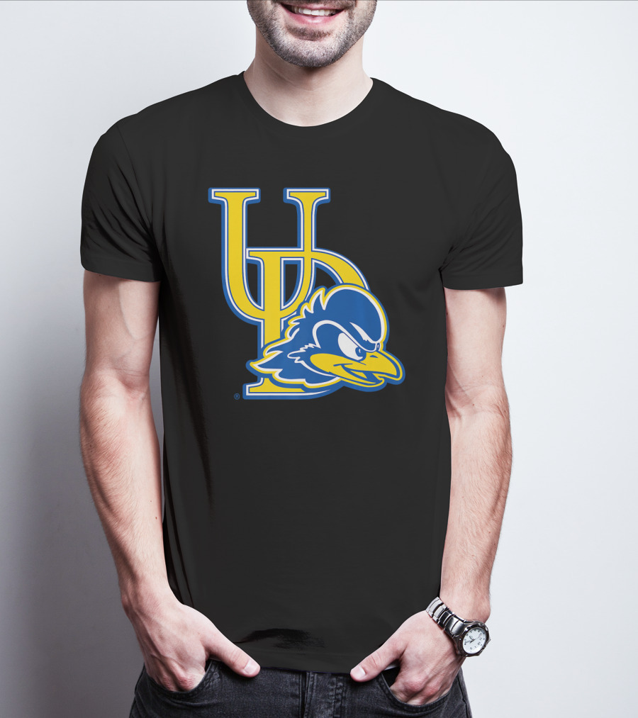 University Of Delaware Blue Hens Logo PPDEL11 T-Shirt
