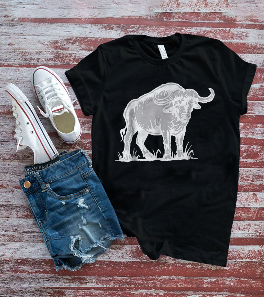 Water Buffalo Plains Bison T-Shirt