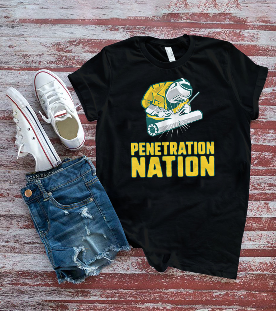 Penetration Nation Welder Spark Action T-Shirt