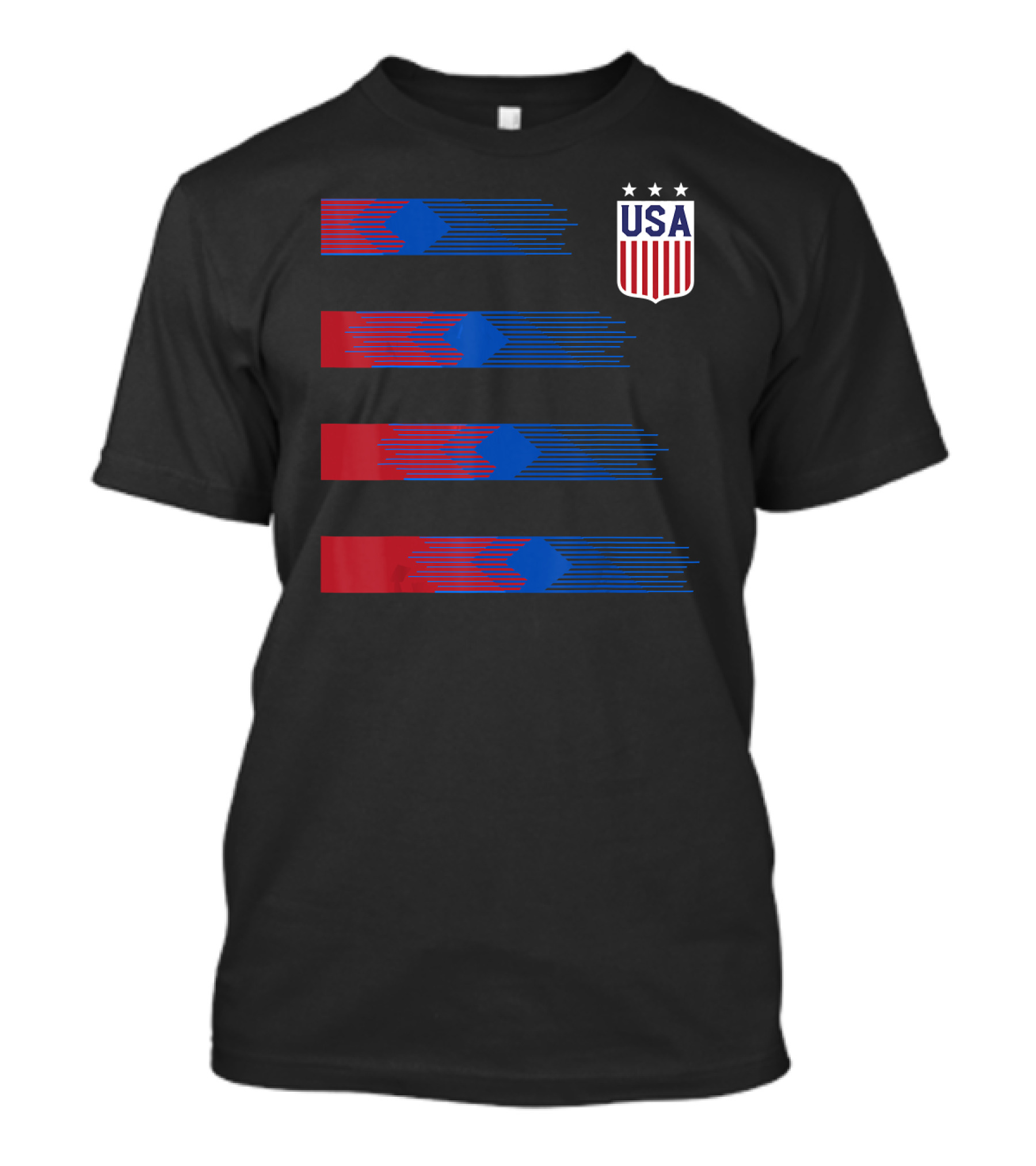 USA Soccer Cheer Women Men Kids T-Shirt